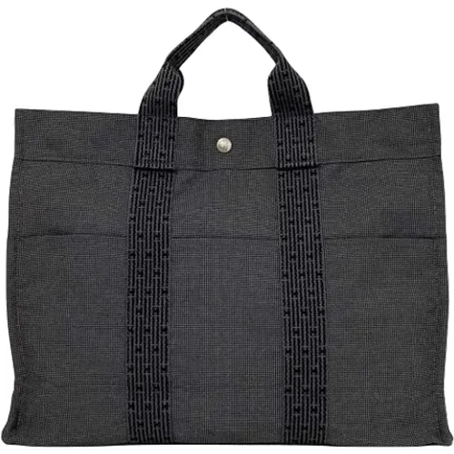 Pre-owned Tote Bags, unisex, , Size: ONE SIZE Pre-owned Canvas totes - Hermès Vintage - Modalova