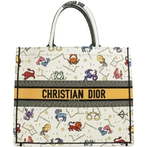 Pre-owned Tote Bags, female, , Size: ONE SIZE Pre-owned Canvas dior-bags - Dior Vintage - Modalova