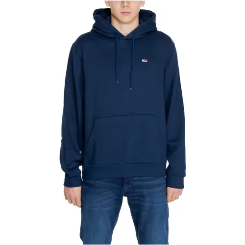 Hoodies, male, , Size: S Hooded Sweatshirt Men Fall/Winter - Tommy Hilfiger - Modalova