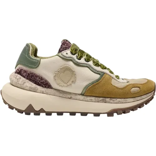 Beige Sneakers Chacrona Metta Premium , female, Sizes: 6 UK, 8 UK, 5 UK, 7 UK - Satorisan - Modalova