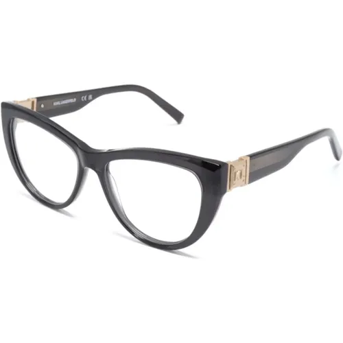 Grey Optical Frame Stylish and Versatile , female, Sizes: 54 MM - Karl Lagerfeld - Modalova