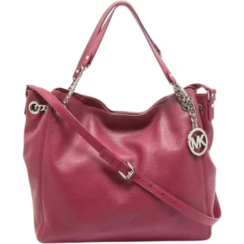 Pre-owned Tote Bags, female, , Size: ONE SIZE Pre-owned Leather shoulder-bags - Michael Kors Pre-owned - Modalova