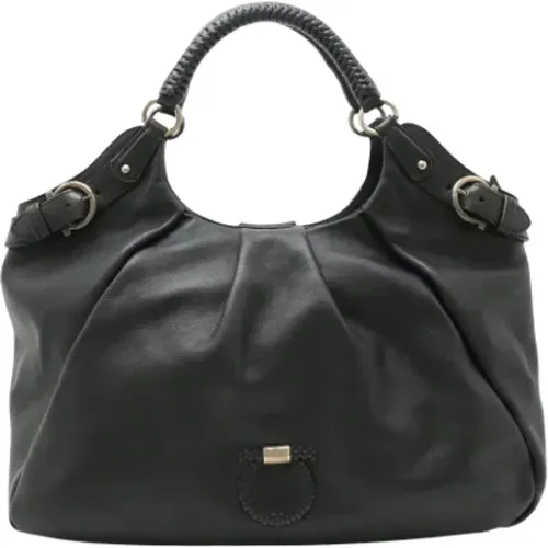 Pre-owned Leather handbags , female, Sizes: ONE SIZE - Salvatore Ferragamo Pre-owned - Modalova