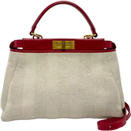 Pre-owned Handbags, female, , Size: ONE SIZE Pre-owned Canvas fendi-bags - Fendi Vintage - Modalova