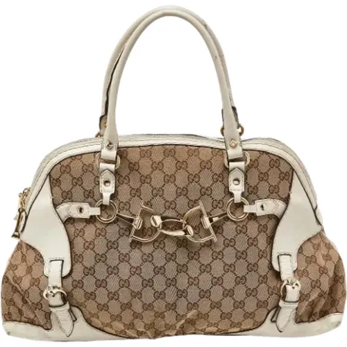 Pre-owned Canvas gucci-bags , female, Sizes: ONE SIZE - Gucci Vintage - Modalova