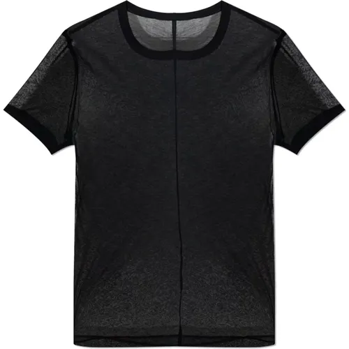 Durchsichtiges T-Shirt , Damen, Größe: XS - Helmut Lang - Modalova