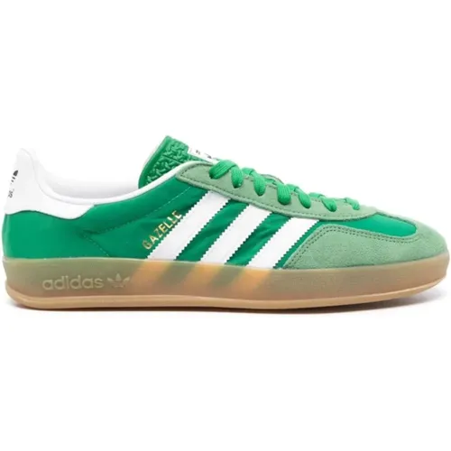 Sneakers, male, , Size: 8 1/2 US Nylon and Suede Sneakers - Adidas - Modalova