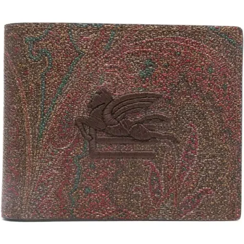 Wallets & Cardholders, male, , Size: ONE SIZE Arnica E Pele Wallet - ETRO - Modalova