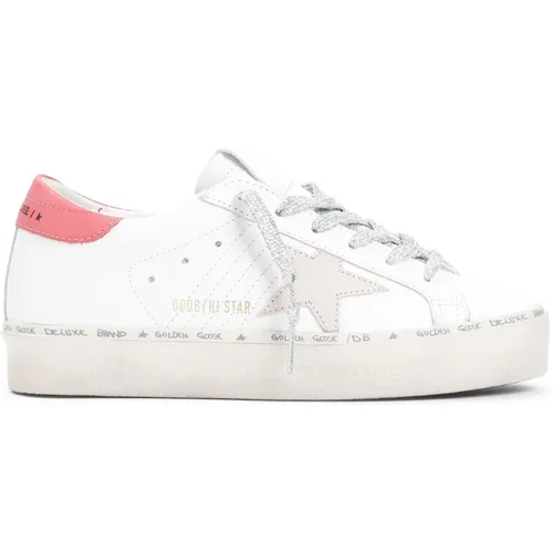 Leather Sneakers Elevate Style , female, Sizes: 3 UK, 5 UK, 6 UK, 7 UK - Golden Goose - Modalova