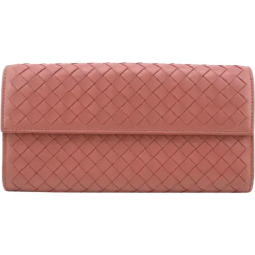 Pre-owned Wallets, female, , Size: ONE SIZE Pre-owned Leather wallets - Bottega Veneta Vintage - Modalova