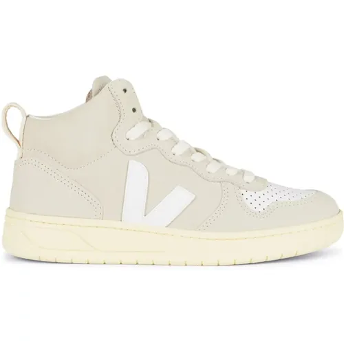 Natural/White Nubuck Sneakers , female, Sizes: 4 UK, 5 UK - Veja - Modalova