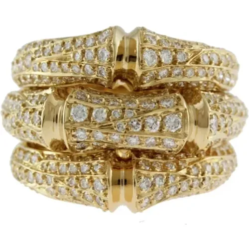 Pre-owned Jewellery, female, , Size: ONE SIZE Pre-owned Gold rings - Cartier Vintage - Modalova