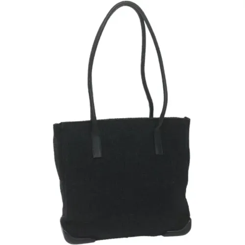 Pre-owned Tote Bags, female, , Size: ONE SIZE Pre-owned Wool prada-bags - Prada Vintage - Modalova