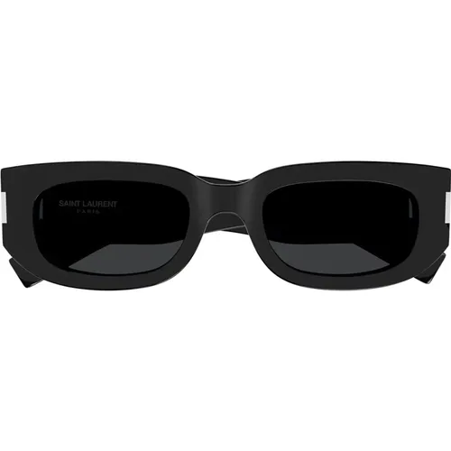 Klassische Runde Schwarze Sonnenbrille,Stylische Sonnenbrille SL 697 - Saint Laurent - Modalova