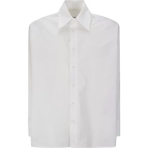 Long-Sleeved Shirt , male, Sizes: M, S, L - MM6 Maison Margiela - Modalova