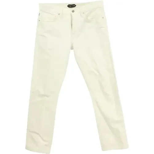 Pre-owned Baumwolle jeans , Herren, Größe: 4XS - Tom Ford Pre-owned - Modalova