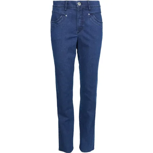 Slim Fit Denim Jeans , female, Sizes: XS, 3XL, S, M, L, 2XL, XL - 2-Biz - Modalova