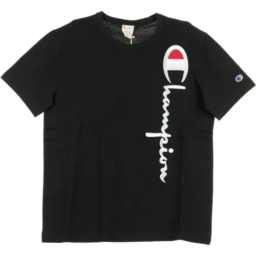 T-Shirts, male, , Size: XL Crewneck Tee - Streetwear Collection - Champion - Modalova