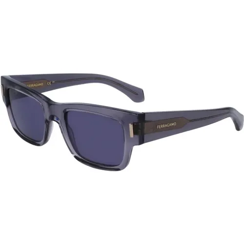 Stylische Sonnenbrille Sf2011S 020 , unisex, Größe: 53 MM - Salvatore Ferragamo - Modalova