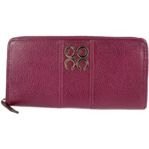 Pre-owned Leather wallets , female, Sizes: ONE SIZE - Coach Pre-owned - Modalova