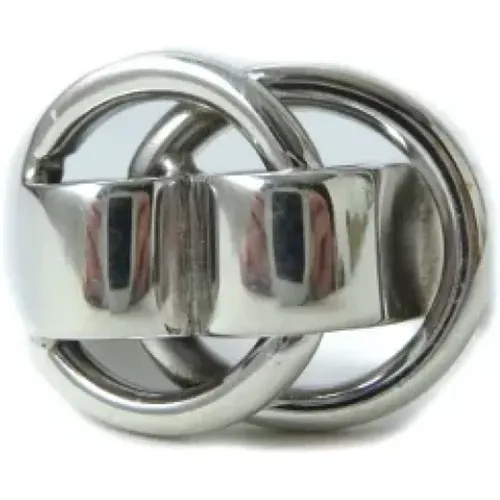 Pre-owned Jewellery, female, , Size: ONE SIZE Pre-owned Metal rings - Hermès Vintage - Modalova