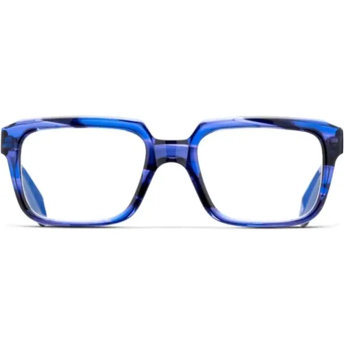 Glasses, unisex, , Size: ONE SIZE Striped Acetate Optical Glasses - Cutler And Gross - Modalova