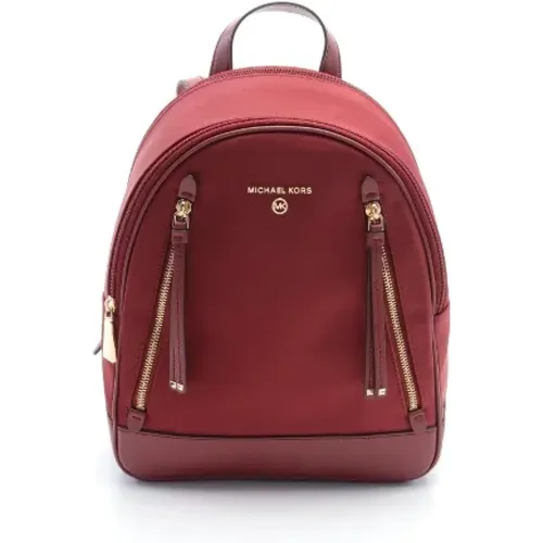 Pre-owned Backpacks, female, , Size: ONE SIZE Pre-owned Canvas backpacks - Michael Kors Pre-owned - Modalova