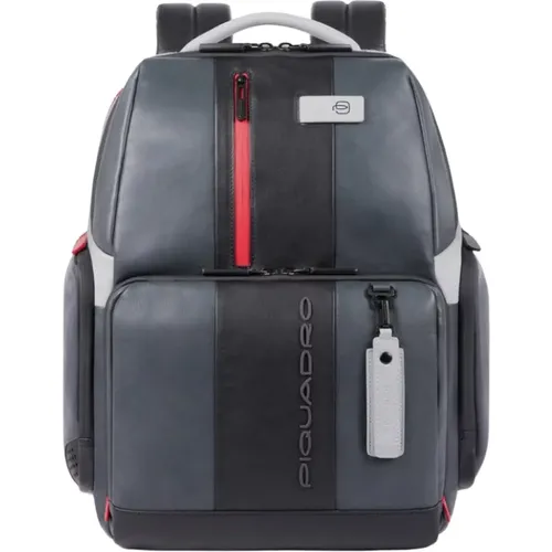 Backpacks, male, , Size: ONE SIZE Fast-check PC/Ipad Backpack - Piquadro - Modalova