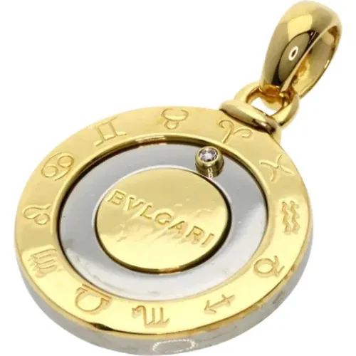 Pre-owned Jewellery, female, , Size: ONE SIZE Pre-owned Gold necklaces - Bvlgari Vintage - Modalova