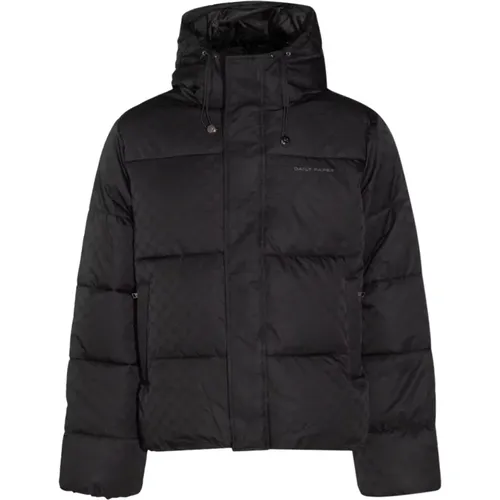 Schwarze Nylon Daunenjacke , Herren, Größe: M - Daily Paper - Modalova