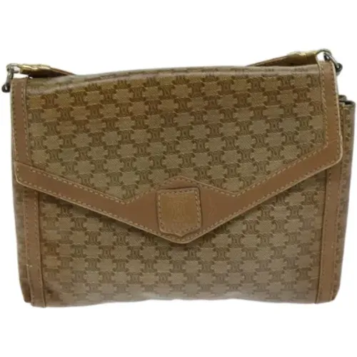 Pre-owned Cross Body Bags, female, , Size: ONE SIZE Pre-owned Canvas celine-bags - Celine Vintage - Modalova