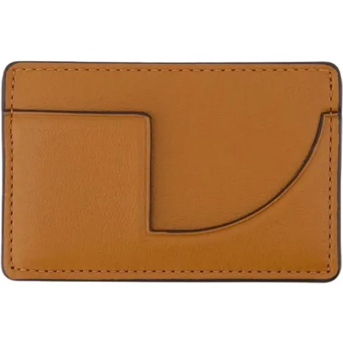 Leather Cardholder - , female, Sizes: ONE SIZE - Patou - Modalova