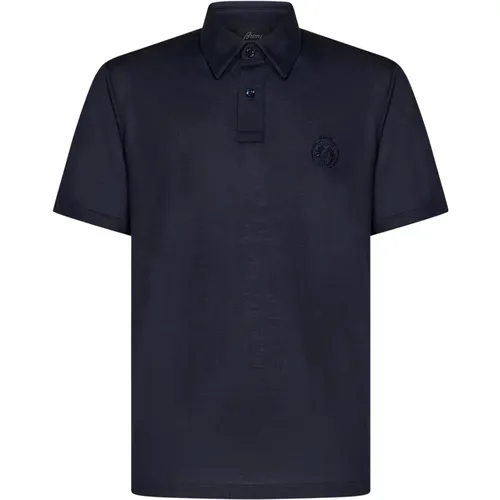 Mens Clothing T-Shirts Polos Ss24 , male, Sizes: S, L, M, 2XL - Brioni - Modalova