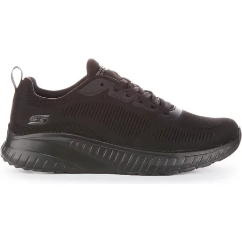 Monochromatic Lace Up Trainers for Men , male, Sizes: 11 UK, 13 1/2 UK - Skechers - Modalova