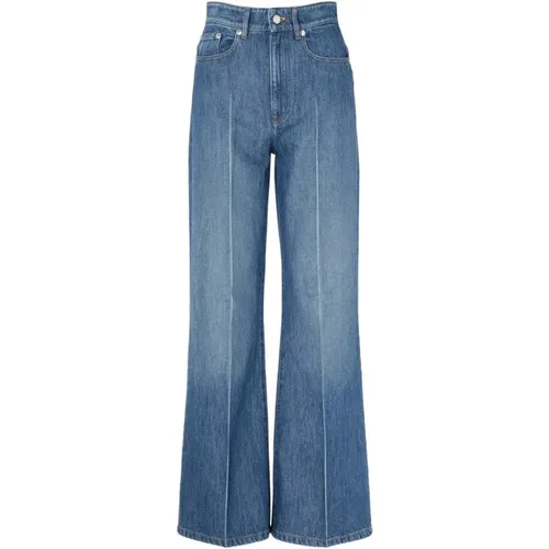 Indigo Flare Jeans , Damen, Größe: W27 - A.p.c. - Modalova
