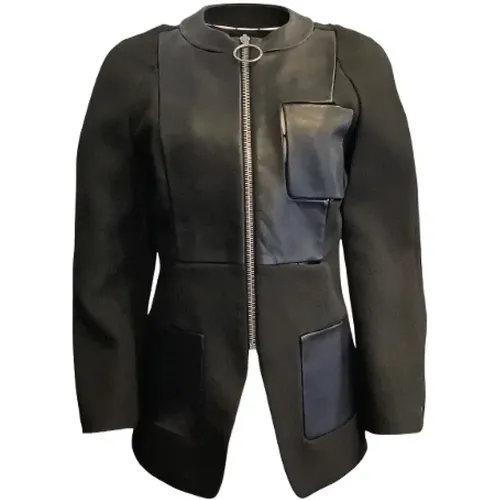 Pre-owned Leather outerwear , female, Sizes: 2XS - Alexander Wang Pre-owned - Modalova