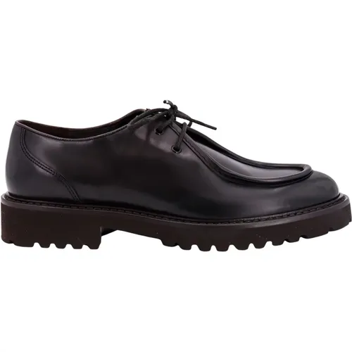 Leather Lace-Up Shoes for Men , male, Sizes: 10 UK - Doucal's - Modalova