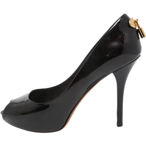 Pre-owned Leather heels , female, Sizes: 5 UK - Louis Vuitton Vintage - Modalova