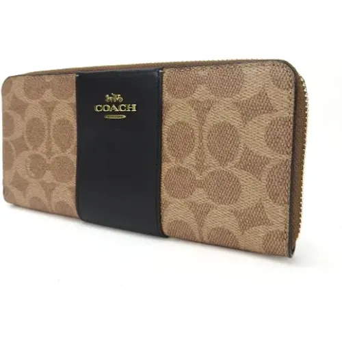 Pre-owned Wallets, female, , Size: ONE SIZE Pre-owned Leather wallets - Coach Pre-owned - Modalova