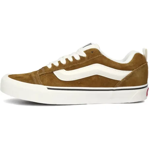 Braune Niedrige Top Freizeitschuhe , Herren, Größe: 39 EU - Vans - Modalova