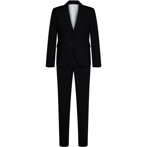 Single Breasted Suits, male, , Size: XL Single Breasted Suit Set - Dsquared2 - Modalova