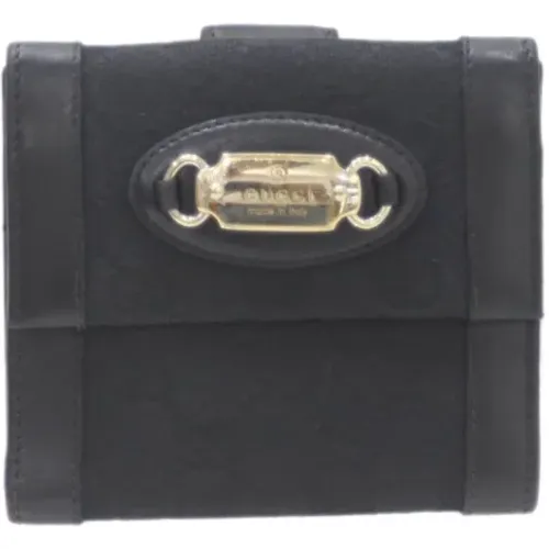 Pre-owned Wallets, female, , Size: ONE SIZE Pre-owned Leather wallets - Gucci Vintage - Modalova