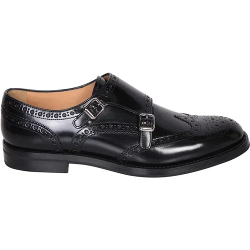 Ballerina Flats Elegant Brogue Design , female, Sizes: 3 UK, 5 1/2 UK, 5 UK - Church's - Modalova