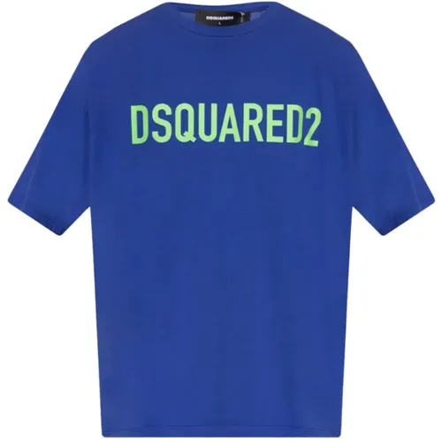 Einfaches T-Shirt , Herren, Größe: M - Dsquared2 - Modalova