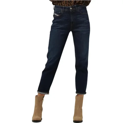 Slim Fit Blaue Jeans 2004 , Damen, Größe: W32 L32 - Diesel - Modalova