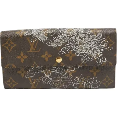 Pre-owned Canvas wallets , female, Sizes: ONE SIZE - Louis Vuitton Vintage - Modalova