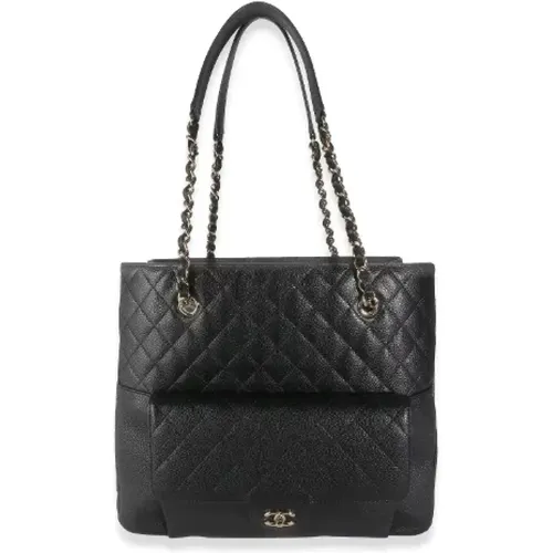 Pre-owned Tote Bags, female, , Size: ONE SIZE Pre-owned Leather totes - Chanel Vintage - Modalova