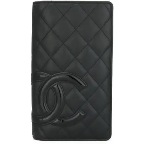 Pre-owned Leather wallets , female, Sizes: ONE SIZE - Chanel Vintage - Modalova