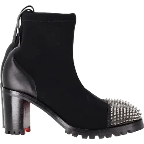 Pre-owned Leather boots , female, Sizes: 6 UK - Christian Louboutin Pre-owned - Modalova