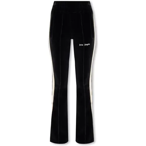 Sweatpants with side panels , female, Sizes: XL - Palm Angels - Modalova